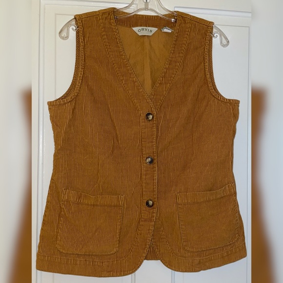 Vintage Orvis Corduroy Vest 